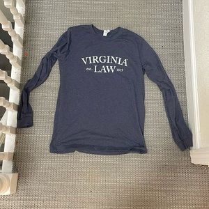 UVA Law long sleeve shirt